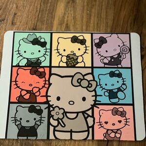 Hello Kitty Multicolor Mouse Pad